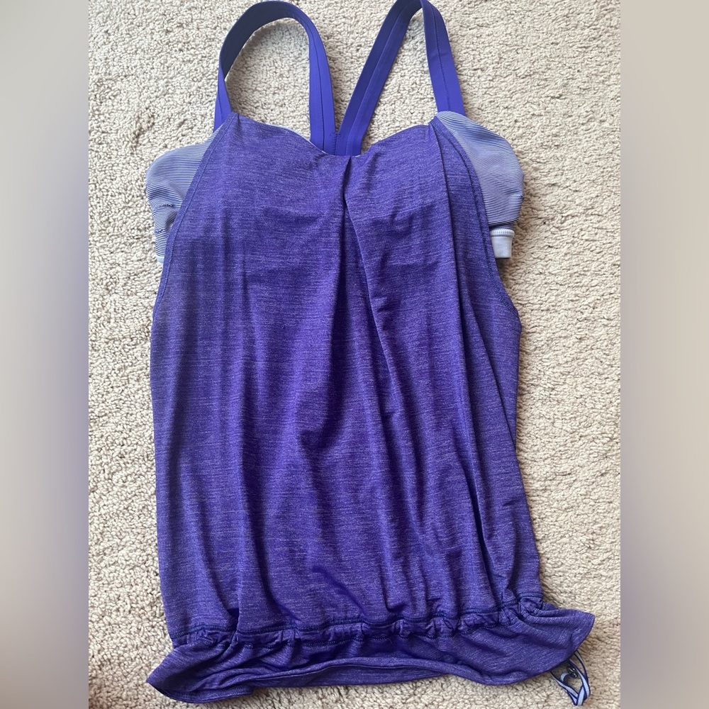 Lululemon Athletic Tank Top with Built in Sport Bra